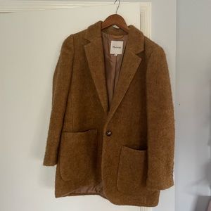 Madewell Bouclé Larsen Blazer size M